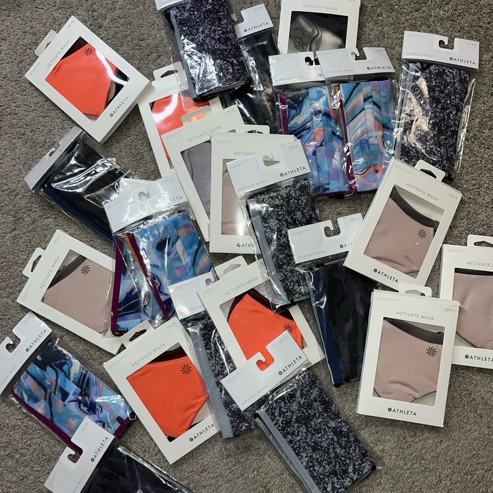 Athleta face mask bundle